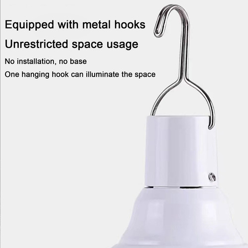 W Marketplace Stall - Bombilla Recargable Usb Portátil Outd