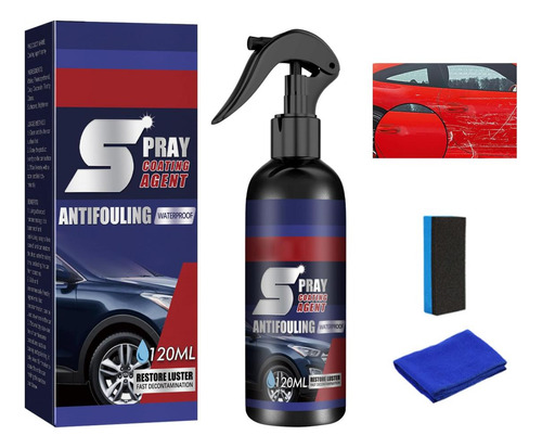 Spray Revestimiento Ceramico Kuirunrx 3 En 1 Para Autos