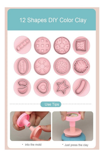 Kit De Juguetes De Plastilina For Hacer Fideos Diy For Niñ