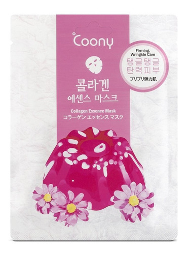 Imagen 1 de 3 de Coony Collagen Mask Máscara Premium Con Esencia De Colágeno
