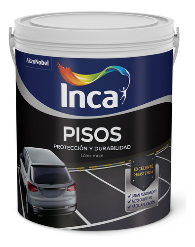 Ia Pintura Pisos Verde Tenis 1l