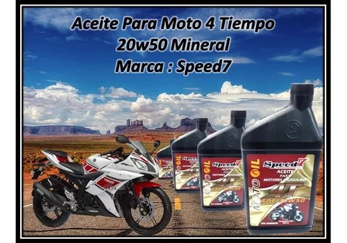 Aceite Para Moto 4 Tiempo 20w50 Mineral