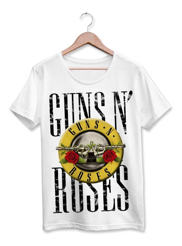 Camiseta Ou Baby Banda Guns N' Roses W Axl Rose Hard Rock