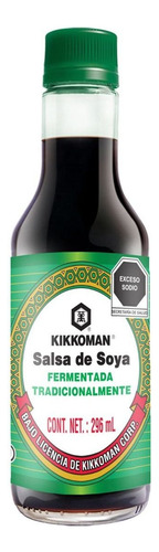 Salsa De Soya Kikkoman 296ml