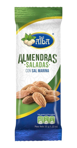 Almendras Saladas Del Alba X 35g