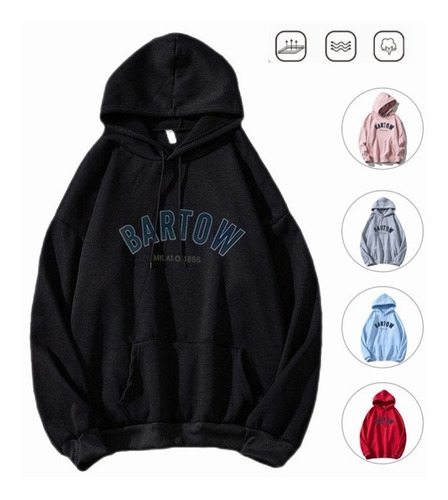 Moda Letra Impresa Sudadera Deportiva Jersey Multicolor