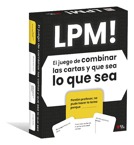 Juego De Cartas Lpm! Y Que Sea Lo Que Sea +18a Top Toys