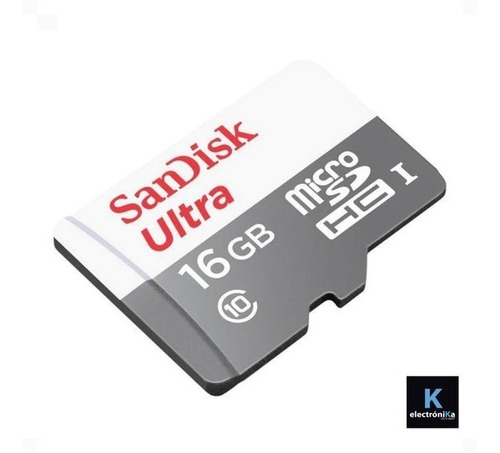Memoria 16 Gb 80m/s Sandisk