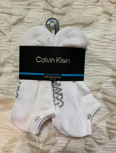 6 Pares De Calcetas Calvin Klein - Importadas De Miami