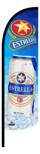 Funda Para Bandera Publicitaria Corona Doble Hielo (4x1 Mts)