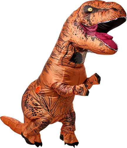 Disfraz De Dinosaurio Inflable Original Adolescente, T-rex