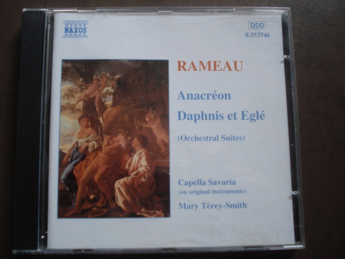 Cd Rameau Anacreon Daphnis Et Egle