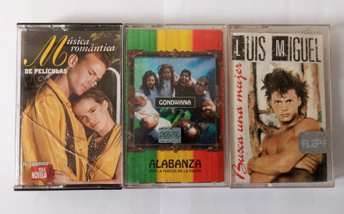 Carátulas De Cassette Originales+caja(sin Cassette)valor C/u