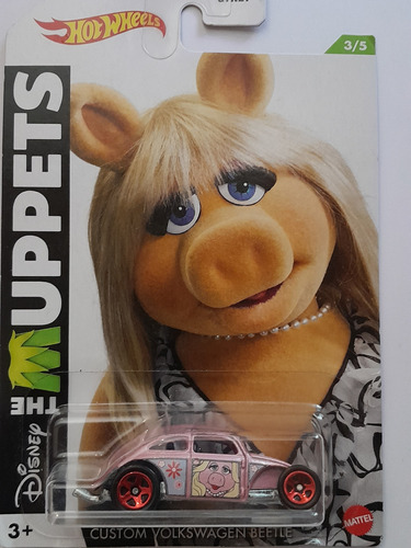 Hot Wheels | The Muppets | Volkswagen Beetle Custom Rosa