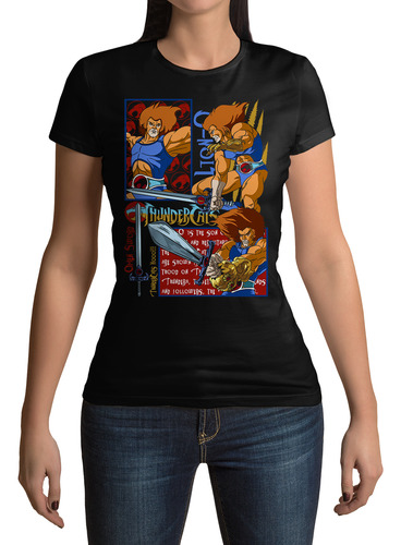 Playera Retro Comics Thundercats - Leon-o &0035cv