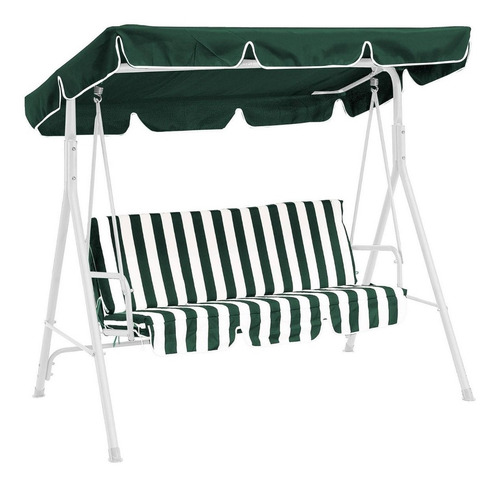 Repuesto Textil Toldo Y Cojín Para Columpio Terraza