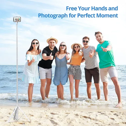 Atumtek 65 Selfie Stick Trípode, Todo En Uno Trípode Ext...