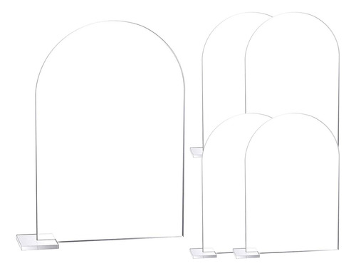 Números De Mesa De Tarjetas De Lugar De Acrílico 5 Piezas
