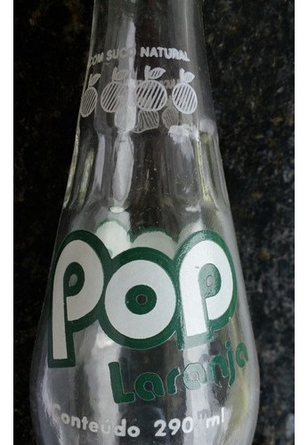 Garrafa Antiga Pop Laranja Antárctica - 290 Ml - 1992- X3 (Usado)