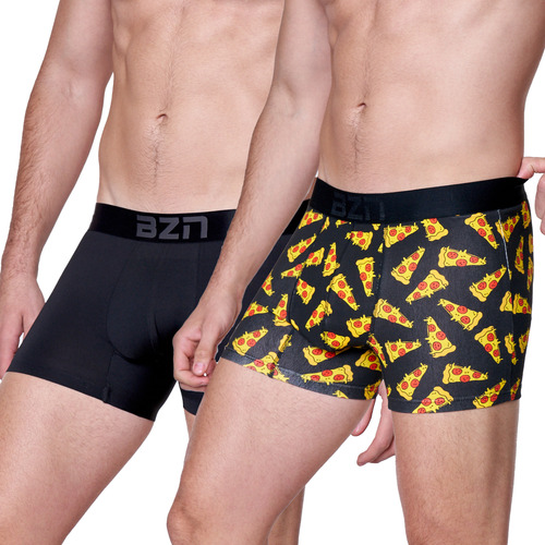 Pack2 Boxer Algodón Lycra Hombre 5425