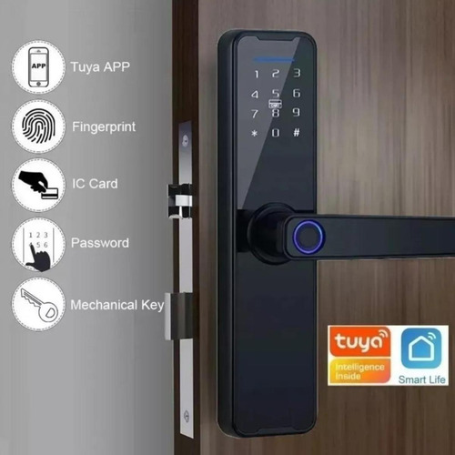 Cerradura digital electrónica inteligente con aplicación Wifi biométrica