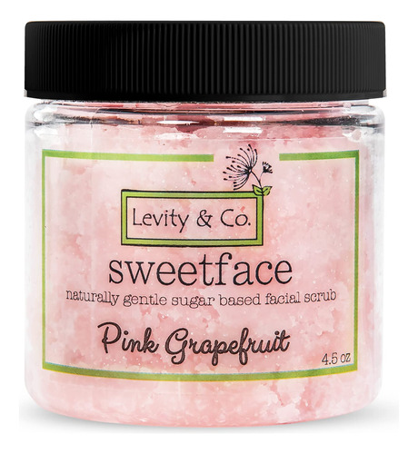 Levity & Co. - Exfoliante De Azucar Facial Sweetface, Exfoli