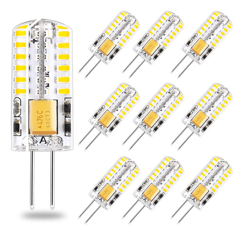 Dopkuss Bombillas Led G4 De 12 V Ac/dc Con Base De Dos Pines