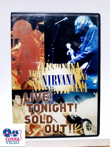 Dvd - Nirvana: Live! Tonight! Sold Out!!