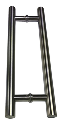 Jaladera Tipo H 100cm Puerta Aluminio, Vidrio O Madera 7pzs