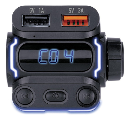 Transmisor Inalámbrico Fm/universal Mitzu Cargador Fmt-7040