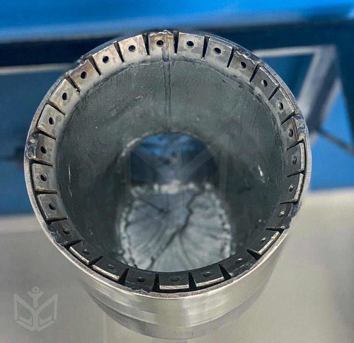 Escapamento Curva Inox Náutico Motor Volvo Penta D12