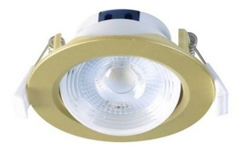 Downlight 6.5w 500lm Lf Dorado