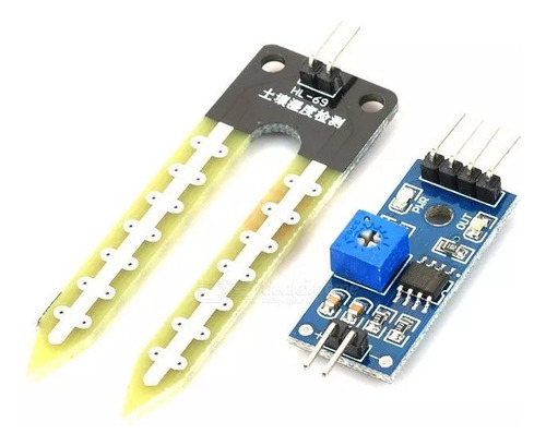 Módulo Sensor De Humedad Suelo Higrómetro Lm393 Arduino