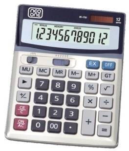 Calculadora Neo One 1751 12 Digitos Solar Y Bateria