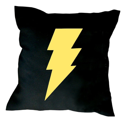 Almohadones Superman Black Adam Shazam Estampa Vinilo 40x40