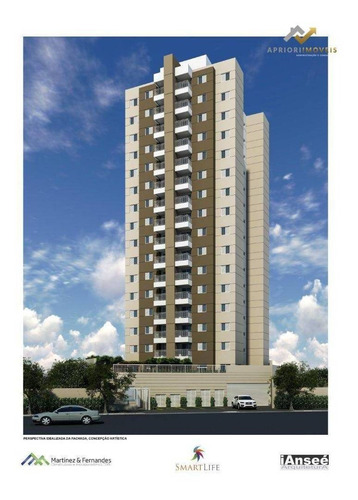 Cobertura Com 3 Dormitórios À Venda, 120 M² Por R$ 500.000 - Vila Camilópolis - Santo André/sp - Co0066
