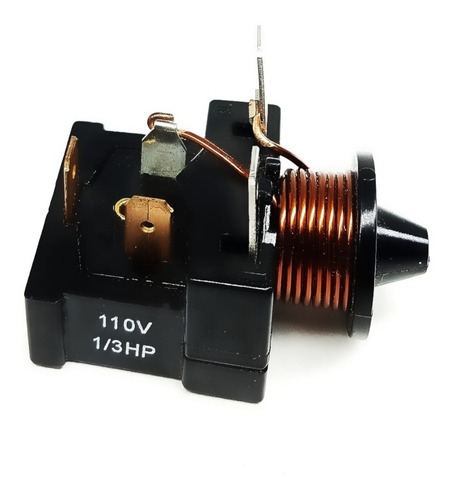 Imagem 2 de 3 de Relé E Protetor Para Compressor 1/3 Hp 110v - Embraco