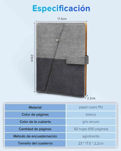 . Cuaderno Inteligente Reutilizable Libreta 100 Page 1