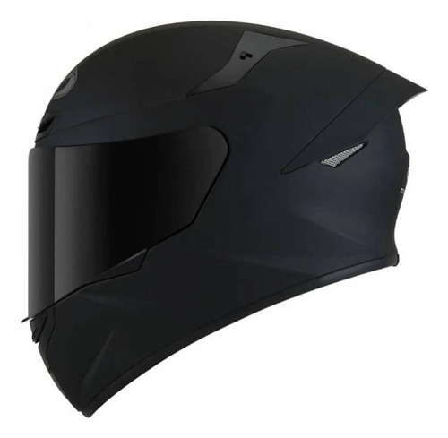 Capacete Kyt Tt-course Plain Preto Fosco Esportiv Matt Black