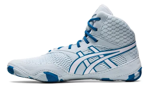 Teal wrestling shoes deals