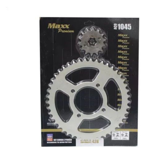 Kit Relação Para Suzuki Gsr 125 Mod Original Marca Importada