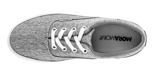 Tenis Moramora 152022 Para Joven Talla 22 Al 26 Gris E2