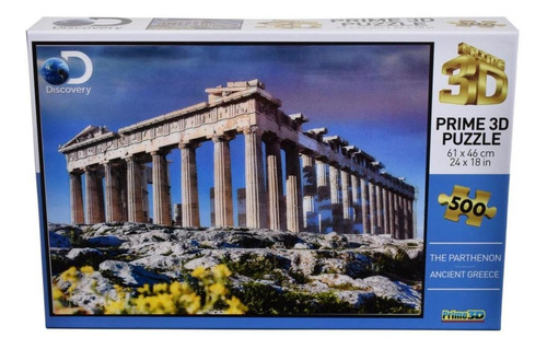 Puzzle 3d De 500 Piezas Discovery - El Parthenon