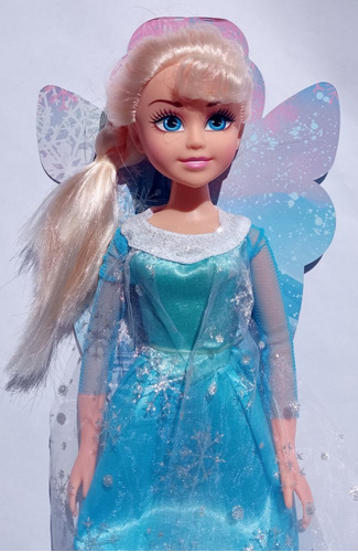 Princesa Frozen Elsa Muñeca Disney 46 Cm Hermoso Rostro
