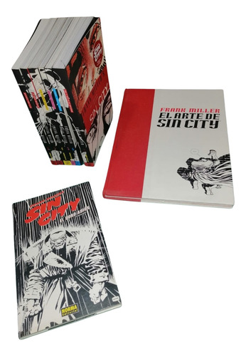 Todo Sin City De Frank Miller + El Arte De Sin City Hc