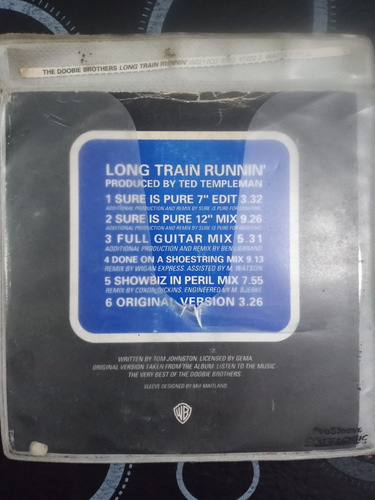 The Doobie Brothers Cd Long Train Runnin Original En Sobre