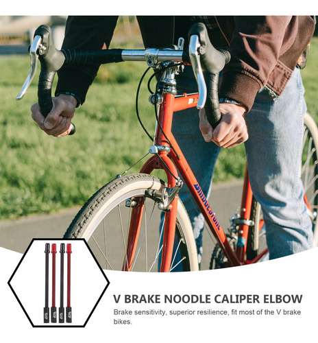 Catéter De Freno Para Bicicleta, Codo De Freno En V, Flexibl