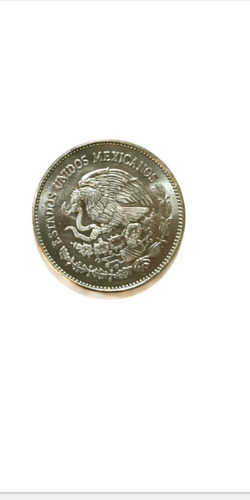 Moneda 50 Pesos Coyolxauhqui Niquel Completamente Nueva Sf
