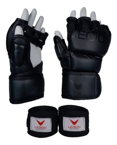 Guantes De Mma Profesional Legion+ Vendas Legión Guantes Mma