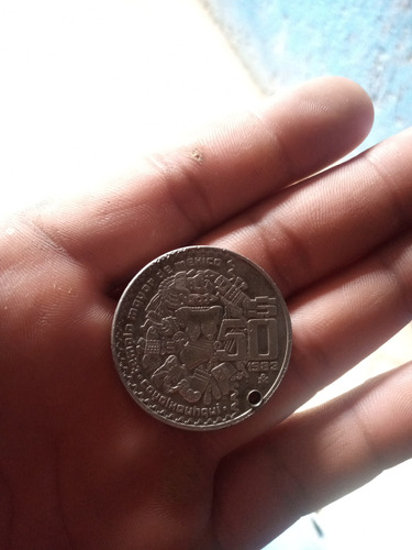 Moneda De La Diosa Azteca 50 Pesos